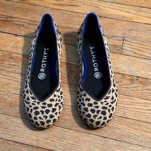 Leopard Rothy’s Flats EUC